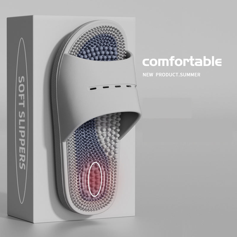 Men's Massage Slippers Summer Indoor Non-slip